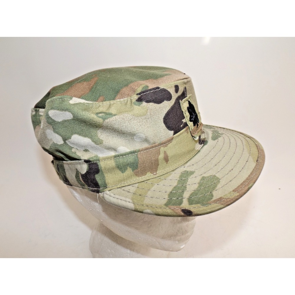US Military OCP Camo Patrol Cap Sekri Industries - Men's size 7⅛